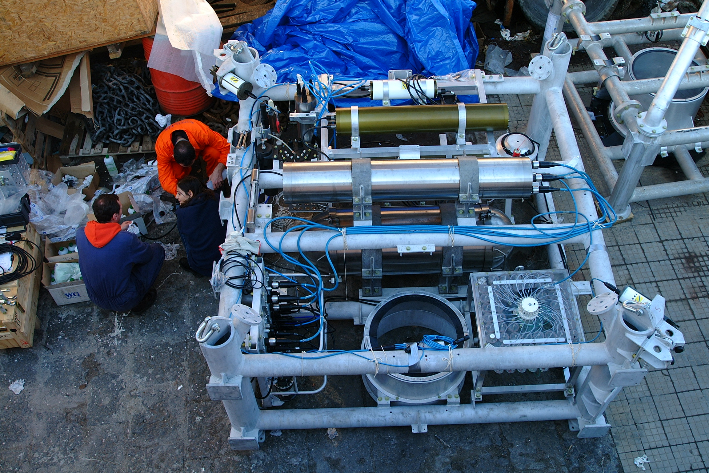 first marine platform